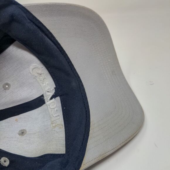 GrayBar Men's Snapback Hat Blue Gray Size OSFA Embroidered Logo Cotton - Picture 10 of 12